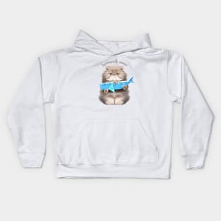 HOMEWORK EATER Kids Hoodie